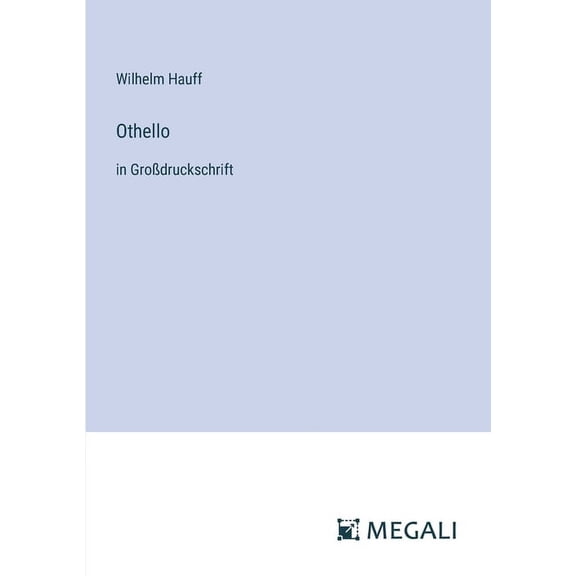 Othello: in Großdruckschrift (Paperback)
