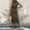 Army Green, variant on Solid Women Wedding Guest Dress Midi Bodycon Sleeveless Party Cocktail Dresses Beach Slim Fit Summer Mock Neck Dresses