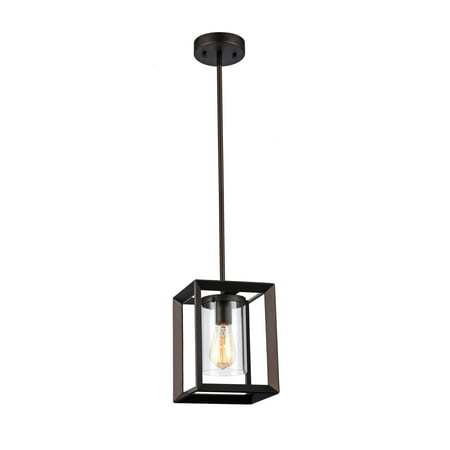Wright Mini Pendant 1 Light CHLOE Lighting IRONCLAD Industrial-style 1 Light Rubbed Bronze Ceiling Mini Pendant 7