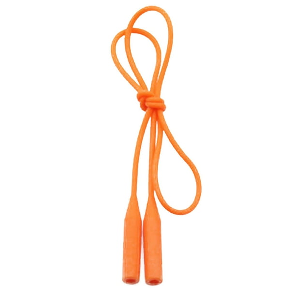 Guardurnaity Cuerda antideslizante Retro para gafas, correa de silicona, soporte de cadena para gafas, accesorios para deportes al aire libre Lentes naranja amarillo