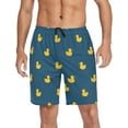 thumbnail image 6 of FREEAMG Bald Eagle On American Flag Patriotic USA Design Men's Pajama Pants Shorts Sleepwear Lounge Pajama Bottoms, 6 of 7