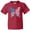 Red, variant on Inktastic Patriotic Butterfly Youth T-Shirt