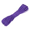 thumbnail image 1 of Uxcell Corde Paracorde Réfléchissante, Corde Paracorde Fluorescente pour Camping Randonnée Pêche Violet 98 Pieds, 1 of 7