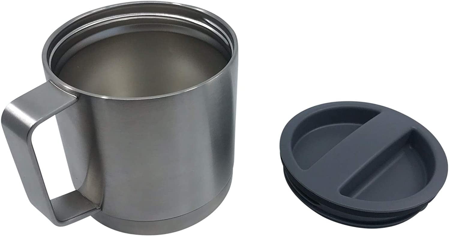 Texsport Stainless Steel 16 Oz Coffee Cup Mug 13420