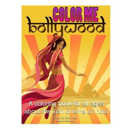color me bollywood coloring book for all ages about the lush cinema