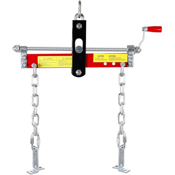 Engine Leveler 1 Ton/2209 LBS Heavy Duty Alloy Steel Engine Hoist Shop Crane with Ball Bearing and Adjustable Handle, Engine Leveler for Engine Hoist (Load Leveler)