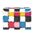 thumbnail image 7 of Yayeee Collapsible Cube Storage Bin with Lid Fabric Closet Decorative Basket with Handles, White Checkered Pattern, 7 of 7