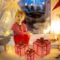 thumbnail image 5 of XGFHYJEH Christmas Gift Boxes Outdoor Decor, Christmas Gift Boxes Tree Decorations, Set of 3 Christmas Lighted Present Boxes, Light up Present Boxes Decoration Outside, 5 of 5