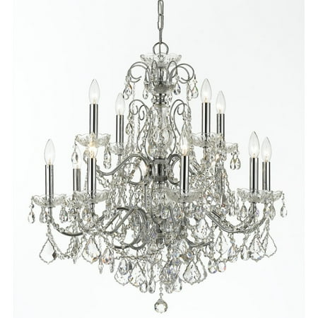 

Crystorama Imperial Collection 12-light Polished Chrome/Swarovski Spectra Crystal Chandelier