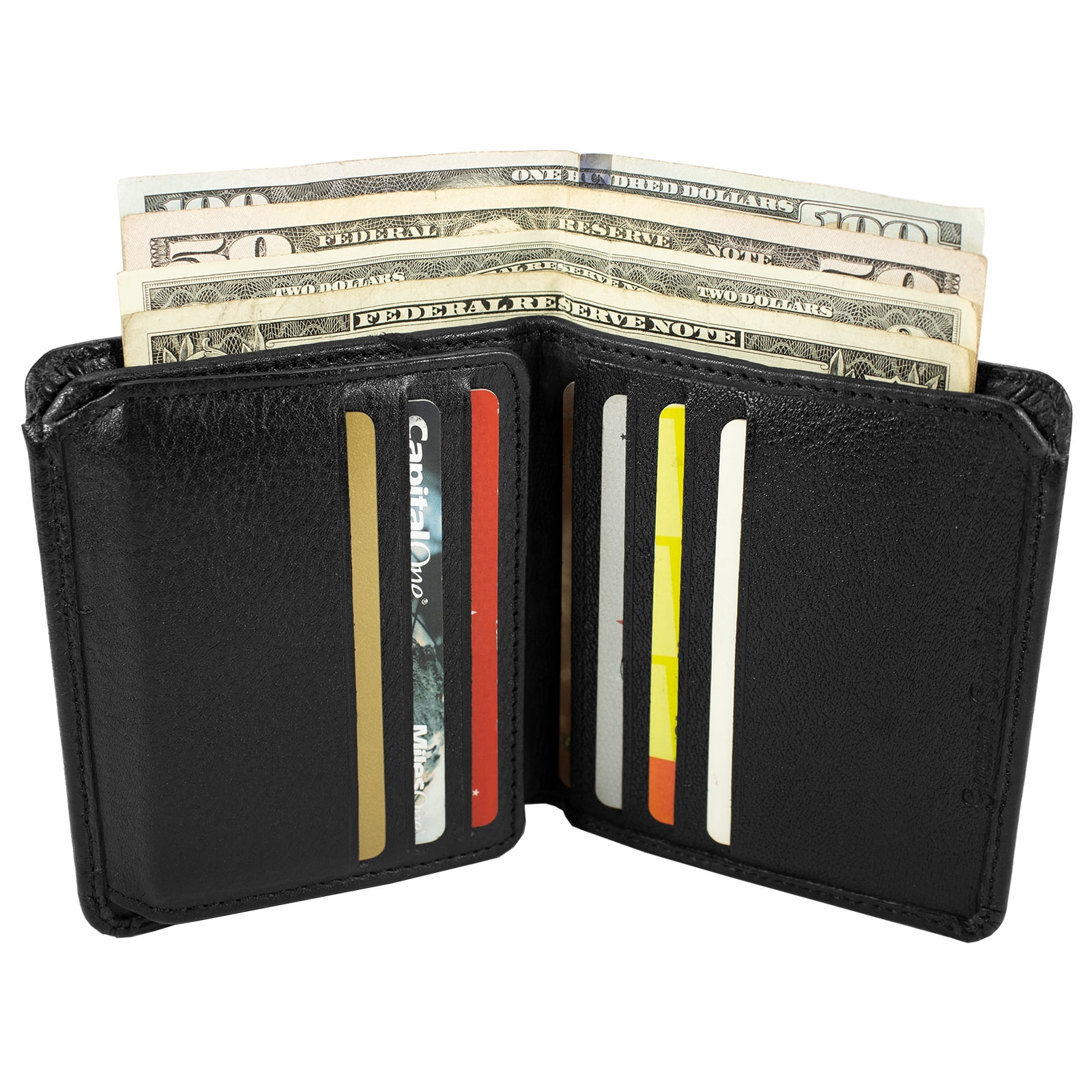 Genuine Leather ID Badge Wallet for Police, Law Enforcement Officer