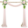 thumbnail image 4 of Wedding Arch Draping Fabric 2 Panels Party Supplies Photography Props For Wedding Ceremony Reception Swag Decorations, 4 of 9