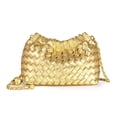 thumbnail image 1 of Bolso Joryin Woven de piel con bandolera y bolso de noche para mujer, 1 of 7