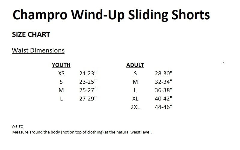 Champro Adult Wind-Up Compression Short 