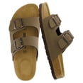 thumbnail image 1 of Sandals CUSHIONAIRE Lane - Plantilla de corcho para mujer, color marrón, talla 8, 1 of 8