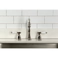 thumbnail image 3 of Kingston Brass KB1796BPLLS Bel-Air Double-Handle Widespread Kitchen Faucet in Polished Nickel, 3 of 8