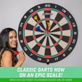 thumbnail image 5 of GoSports 3 ft Giant Dartboard - Includes 12 Giant Darts and Scoreboard - New Fun Twist on Darts, 5 of 6