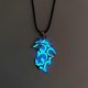 thumbnail image 1 of Luminous Flame Dragon Necklace Handsome Transfer Luminous Pendant Zodiac Dragon Necklace, 1 of 4