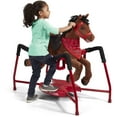 Radio Flyer, Chestnut Plush Interactive Riding Horse with Sounds, Ride