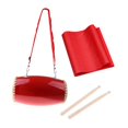 thumbnail image 2 of Tambor de cintura tradicional chino simple, tambor de mano, instrumento de percusión educativo de aprendizaje temprano para fiestas de niños, niñas y, 2 of 8