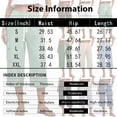 thumbnail image 3 of Waffle Cargo Shorts for Women Summer Capri Baggy Below Knee Long Shorts with Pockets Drawstring Elastic Waist 3/4 Pants Dark Green S, 3 of 8