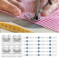 thumbnail image 4 of Pied-de-Biche, Acier Inoxydable Plastique 18 Pcs+4 Pcs Accessoires de Machine à Coudre, Remplacement pour Machine à Coudre, 4 of 7