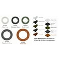 thumbnail image 2 of HomeHalo 10 inch Round Black Plastic Plant Pot Ring, 2 of 7