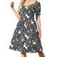 thumbnail image 3 of Vestido Unicornicopia de manga corta, vestido de verano, vestidos de fiesta diarios, ropa de playa para mujer, vestido de noche para mujer, 3 of 7