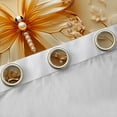 thumbnail image 4 of Homewish Romantic Gold Butterfly Black Out Curtains for Adult, Stereoscopic Floral Curtains Pack of 2 (42x63 Each), Modern Fashion Style Bedroom Curtains, Black Out Curtains Decor, 4 of 6