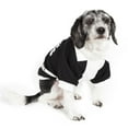 thumbnail image 3 of Pet Life ® 'Varsity-Barkcity' Buckled Collared Dog Coat Jacket, 3 of 6