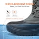 thumbnail image 3 of Dream Pairs Mujeres Botas de nieve impermeables Piel sintética Media pantorrilla con cordones Botas de nieve cálidas de invierno DP-CANADA Dream Pairs DP-CANADA, 3 of 5