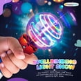 thumbnail image 2 of Varita LED giratoria con forma de orbe mágico, con pilas, de Toy Happy Kids, 2 of 7