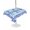 Light Blue, variant on Outdoor Tablecloth with Umbrella Hole for Patio/Picnic/Party/Camping, Ocean Archor Waterproof Table Cloth Rectangle Table Cover Washable, Summer Rustic Nautical Coastal Beach Blue Stripes (60"x 84")