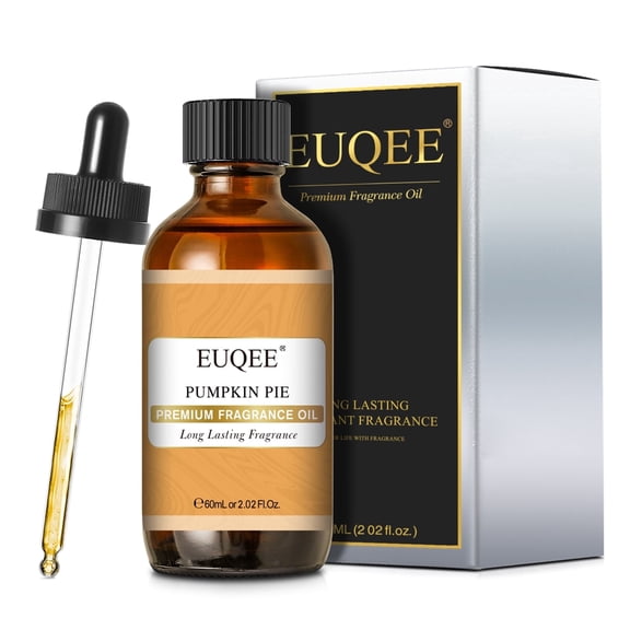EUQEE Pumpkin Pie Fragrance oil for Candle Making,Soap Making Supplies, Diffuser Oil Scents, Aromatherapy(60ml)