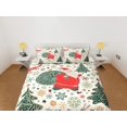 thumbnail image 2 of Navidad Juego de Funda Nórdica con Almohadas Árbol de Navidad Dormitorio Ropa de Cama Consolador, 2 of 4
