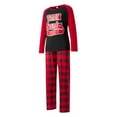 thumbnail image 4 of Nituyy Christmas Family Matching Pajama Red Holiday Pjs Sets Cotton Sleepwear, 4 of 10