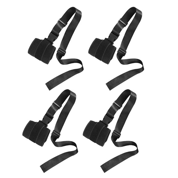 Patient Medical Restraints with Quick Release Buckles, Bed Restraints Belts for Wrists and Ankles, Limb Holder 4pcs