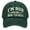 Green, variant on 3D Embroidered Washed Baseball Cap, Vintage Cotton Funny Words Hat Trucker Hat for Men and Women, Army Green