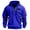 #G02-Blue, variant on Mens Tactical Hoodie, Half Zip Pullover with Pocket, Casual Athletic Long Sleeve Tops for Men, Daily Work Outdoor Fall Winter Outfits Khaki L