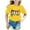 Yellow, variant on ibiyuan Girls Shirts Size 7-8 Short Sleeve Girls T Shirts Size 10 Cute Graphic Toddler Girl Tops 2t Crew Neck Tees Comfort Summer Casual Vacation Tops,2-4 Years