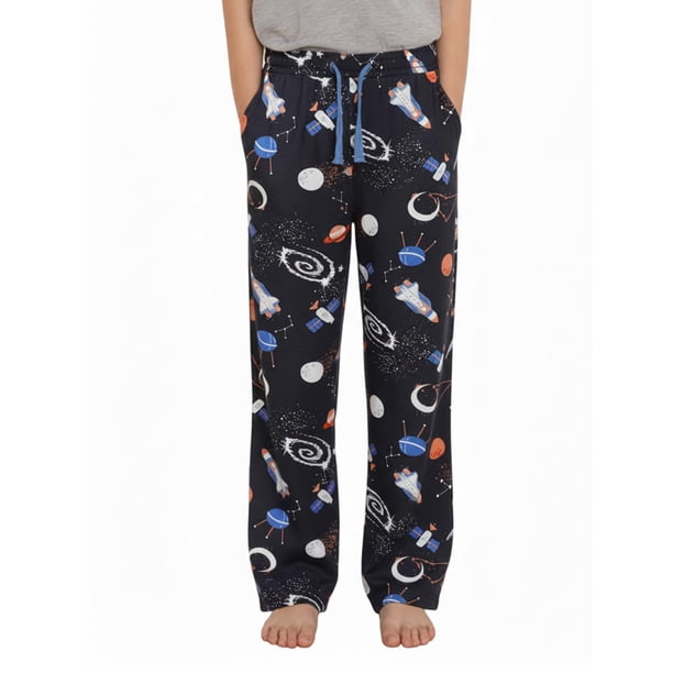 Pantalones de Pijama para Niños PATPAT con Estampado Espacial y Bolsillos 13-14 Años