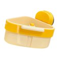 thumbnail image 5 of PP Sink Drain Organiser with Suction Cup Mount Triangle Kitchen Basket for Fruit Rinsing Sponge Holding, and Storage, 5 of 9
