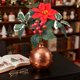 thumbnail image 5 of Ramo de Flores Artificiales de Piñas Navideñas con Asa de Flores Rojas Grandes, Agujas de Pino Artificiales, Arreglos para El Hogar, Flores Decorativas, 5 of 6