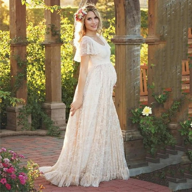 Vedolay Spring Maternity Dresses Womens Flowy Boho Maxi Dresses Sleeveless  Deep V-Neck Beach Dress for Summer,Coffee S - Walmart Business Supplies