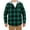 Green, variant on Meichang Mens Fleece Jackets Casual Plaid Hoodies Streetwear Button Down Shirt Jacket Regular Fit Long Sleeve Lightweight Jacket