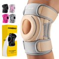 thumbnail image 1 of Rodillera CAMBIVO Elite Motion Series para mujer y hombre con estabilizadores laterales, rodillera rotuliana para desgarro de menisco, soporte para aliviar el dolor de rodilla, correr, baloncesto y ha, 1 of 5