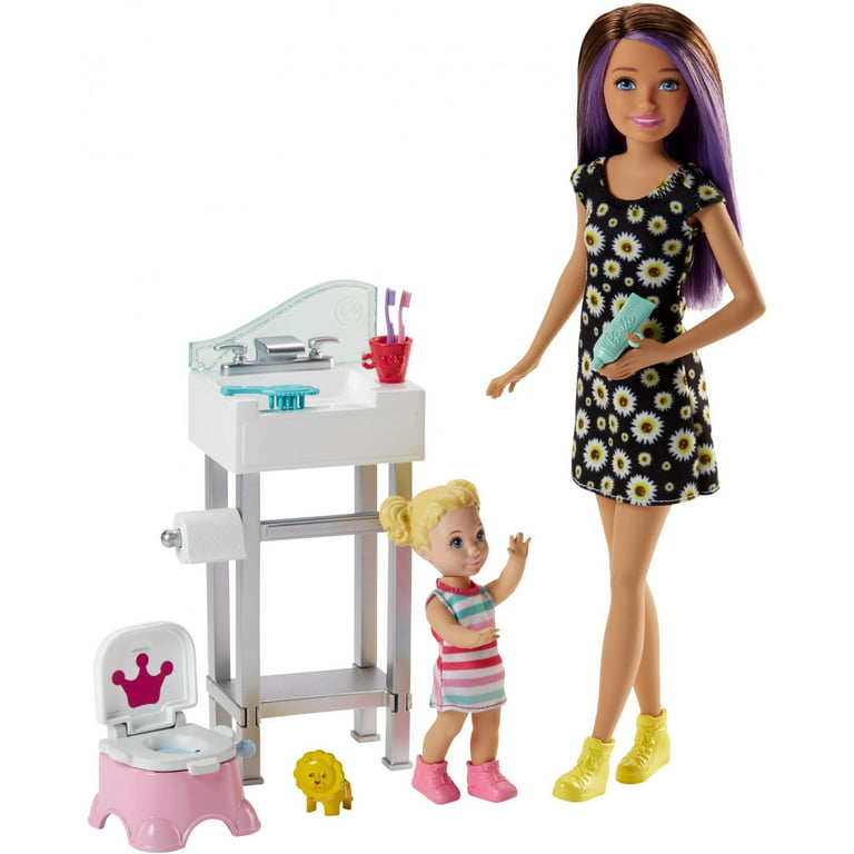 Barbie Skipper Babysitters Inc. Doll and Playset (Styles May Vary)