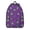 Alien Spacesuit Purple, variant on Alien Head Black Pattern Backpack for School, Cute School Bag with Adjustable Shoulder Straps and Padded Back, 15.7"x11.8"x5.5"