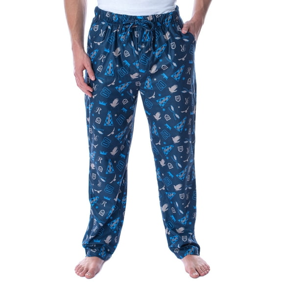 Harry Potter Adult Men's Quidditch House Pajama Pants - 4 Houses Available
