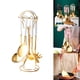 thumbnail image 4 of Juego de utensilios de cocina de 7 piezas con soporte, antiadherente y giratorio. blanco, 4 of 8