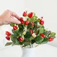 thumbnail image 5 of Silk Strawberry and Bloom Plant Bush - for Spring and Summer - Factory Direct Craft, 5 of 5